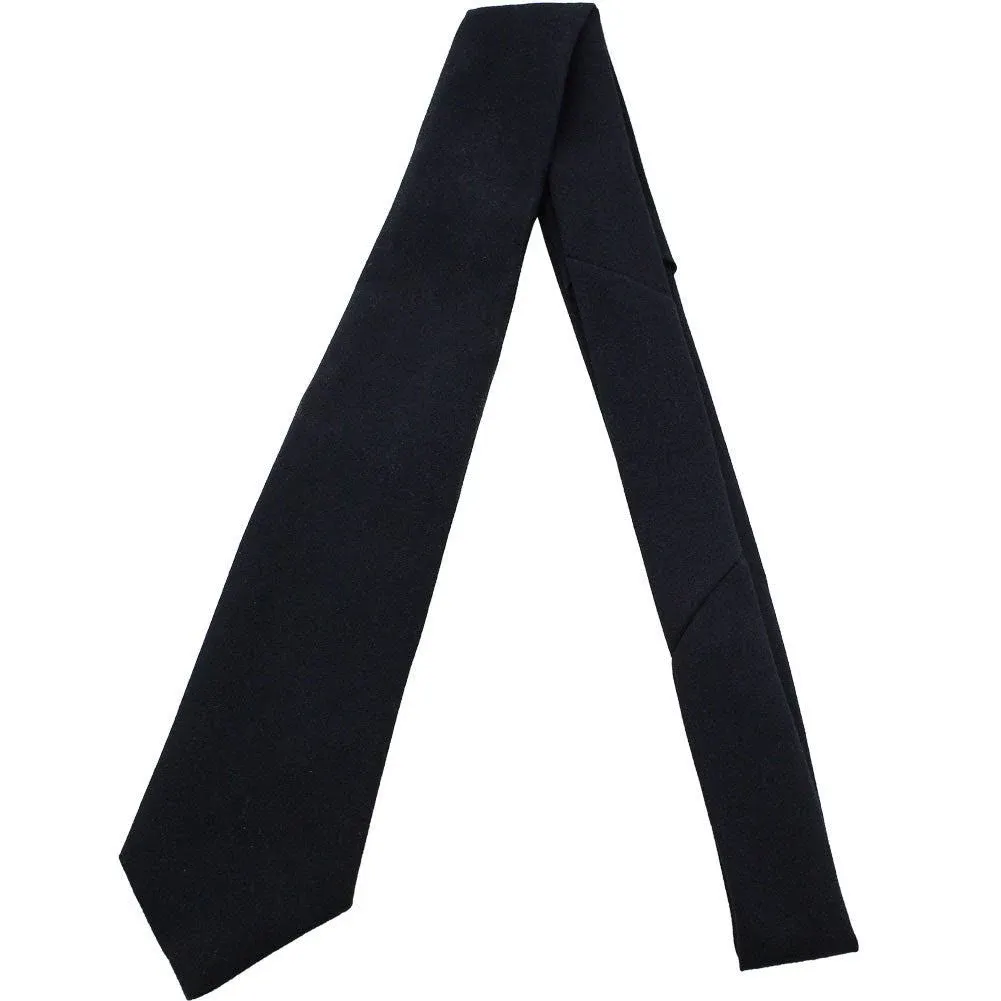 Army Tie: 4 in Hand - Black