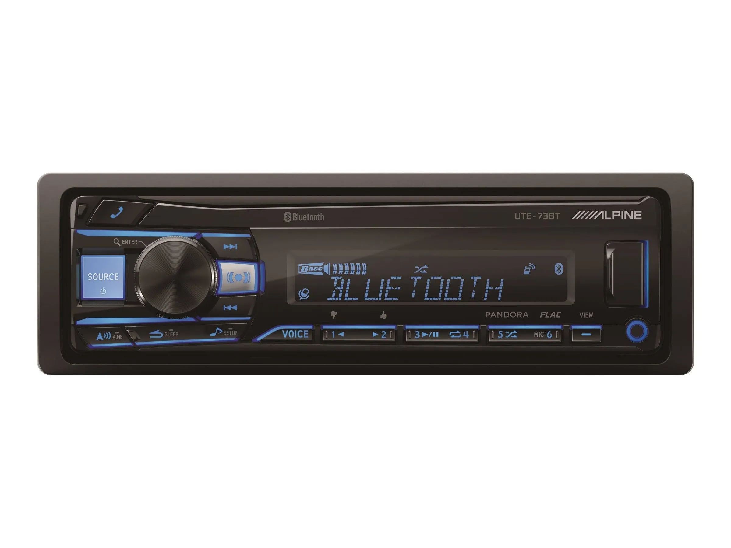 Alpine UTE-73BT Advanced Bluetooth Digital Media Receiver