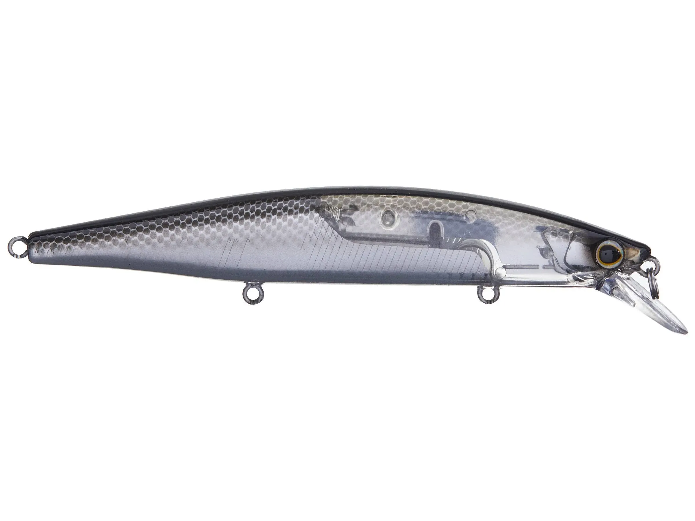 Shimano World Minnow Flash Boost Jerkbait 115 Black Silver