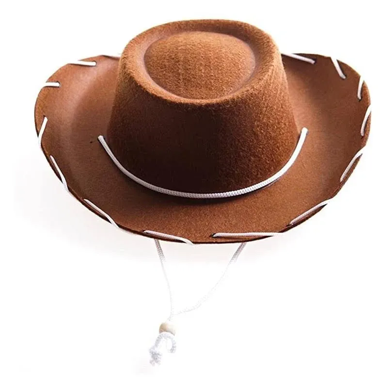 Century Novelty Children's Red Felt Cowboy Hat