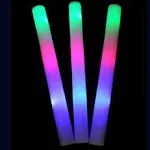 SEEROOTOYS Light up LED Foam Sticks Halloween Party, 20pcs