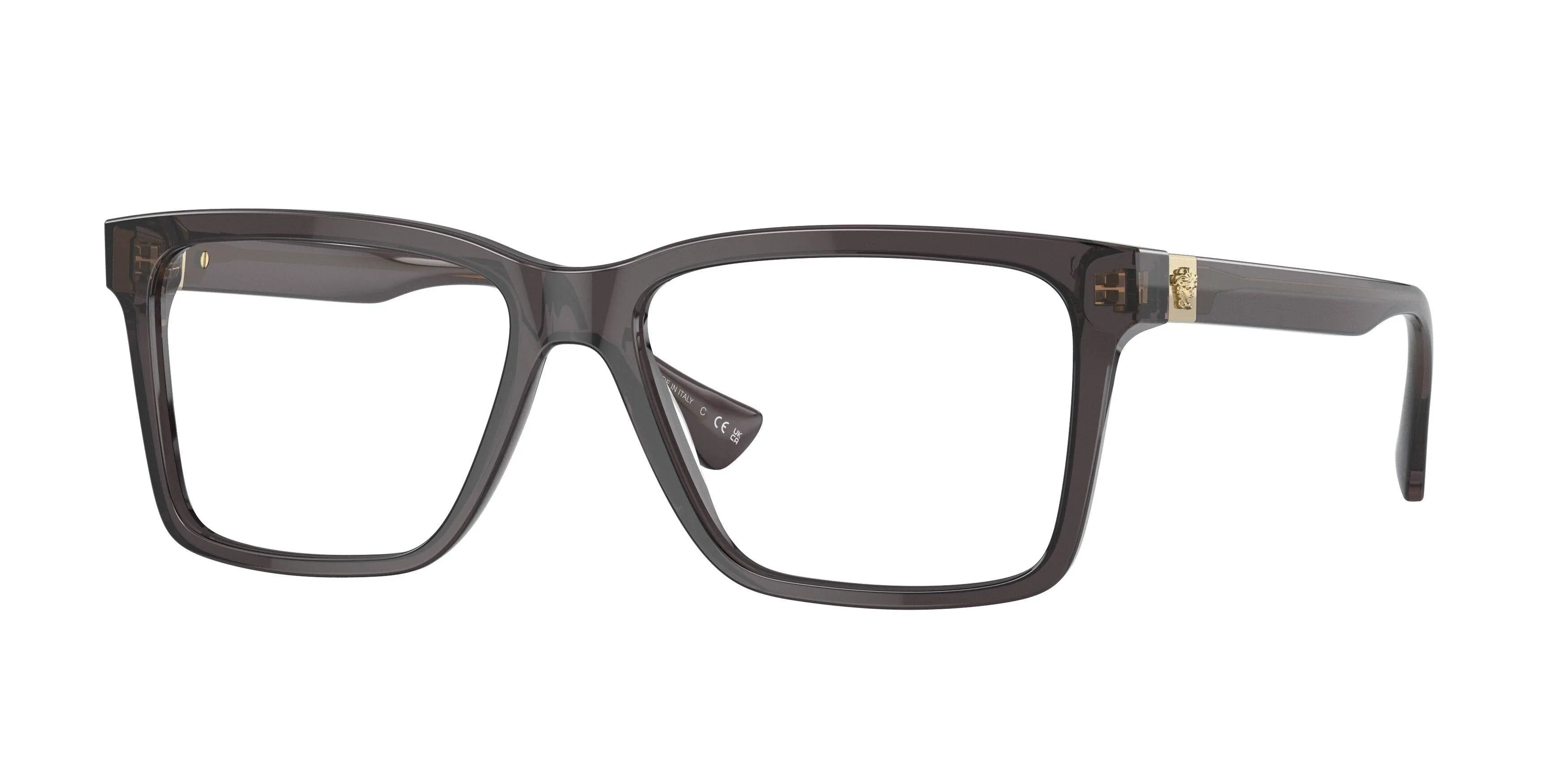 Versace VE3328 Eyeglasses 5389 Transparent Grey