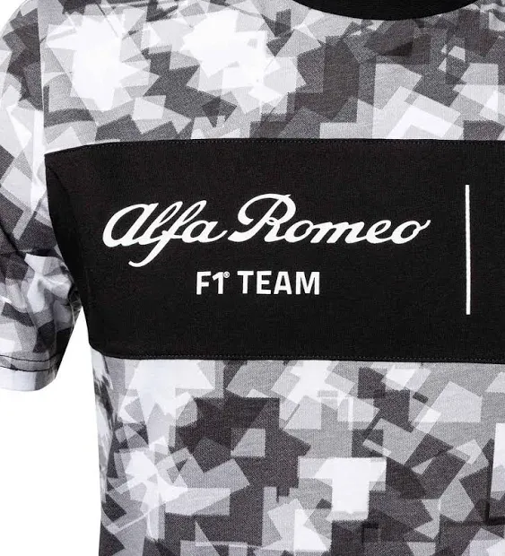 Alfa Romeo Racing F1 Men s Camo T-Shirt