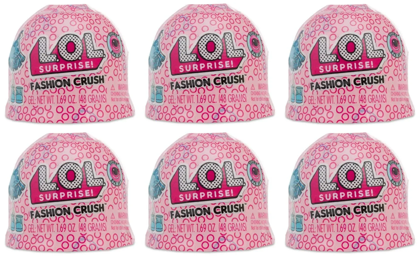 L.O.L. Surprise Fashion Crush- Series 4 (6-Pack)