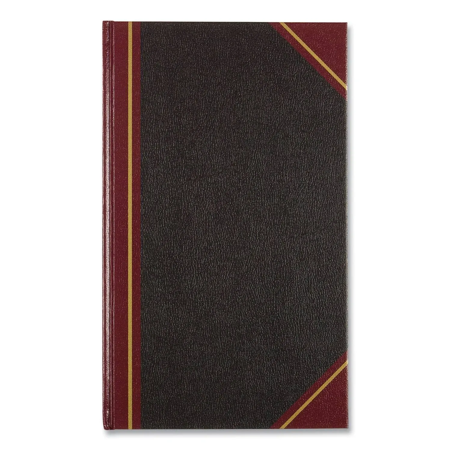 National Texhide Series Record Book, 8.75" x 14.25", Black, 150 Sheets/Book (57131)