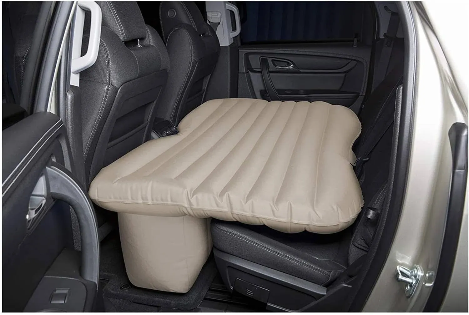 Pittman Inflatable Rear Seat Air Mattress Full-Size, Fits SUV's & Full-size Trucks Tan