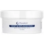 Plexaderm Reset and Replenish Pads with Hyaluronic Acid - remove Dirt, Oil & Makeup and Hydrate Skin