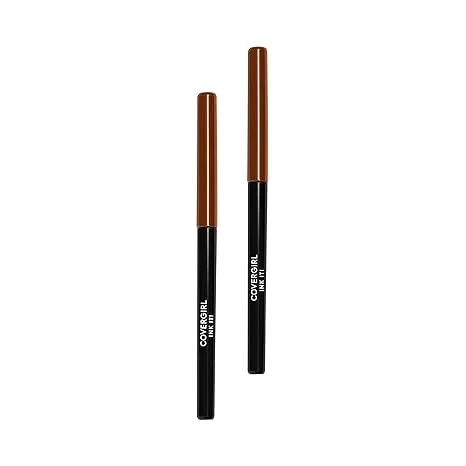 Covergirl Ink It Perfect Point Plus Waterproof Eyeliner Pencil, Cocoa Ink, Pack of 2 (Packaging May Vary)