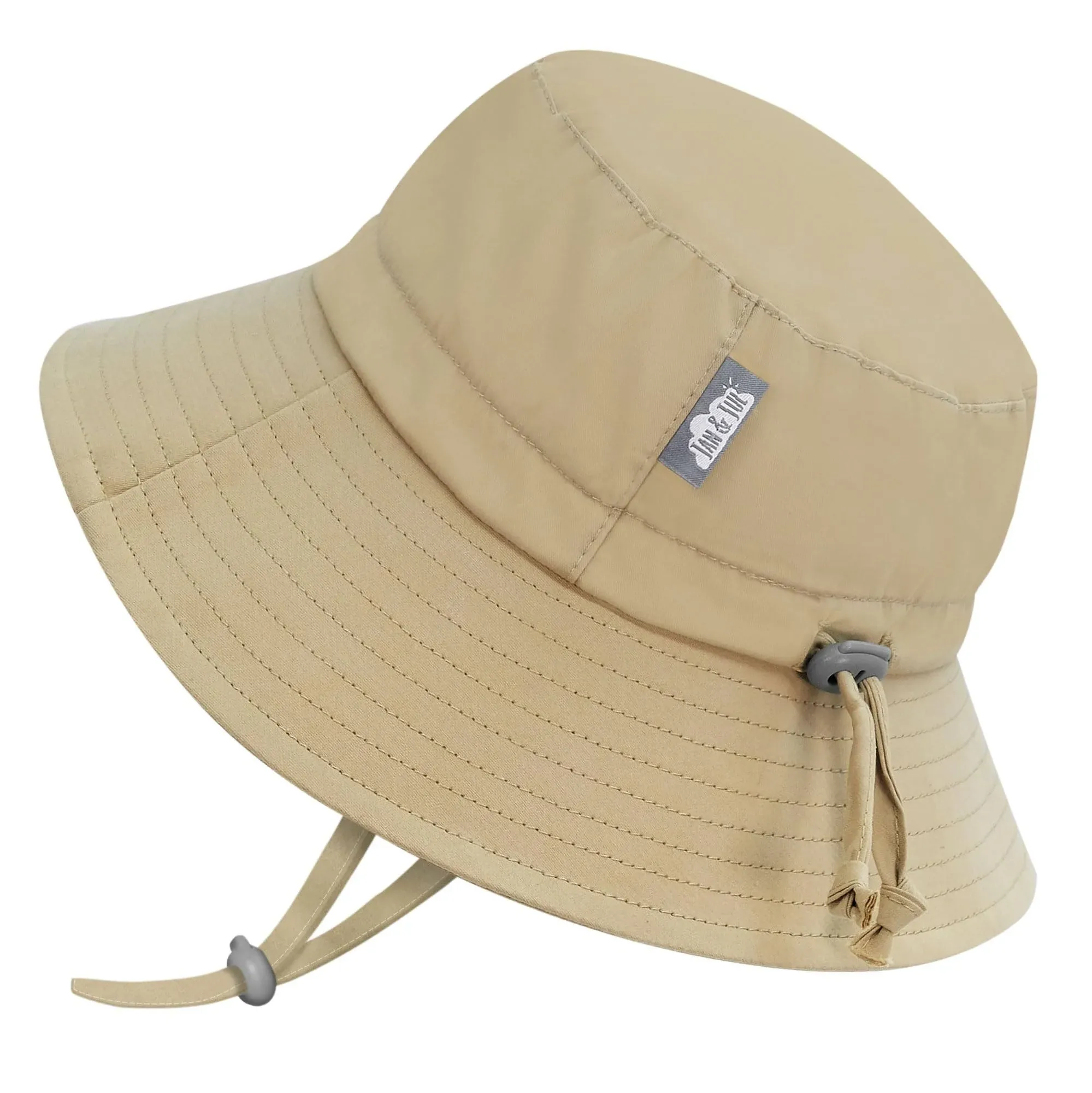 JAN & JUL Grow-with-Me Cotton Bucket Sun-Hat for Baby and Kids