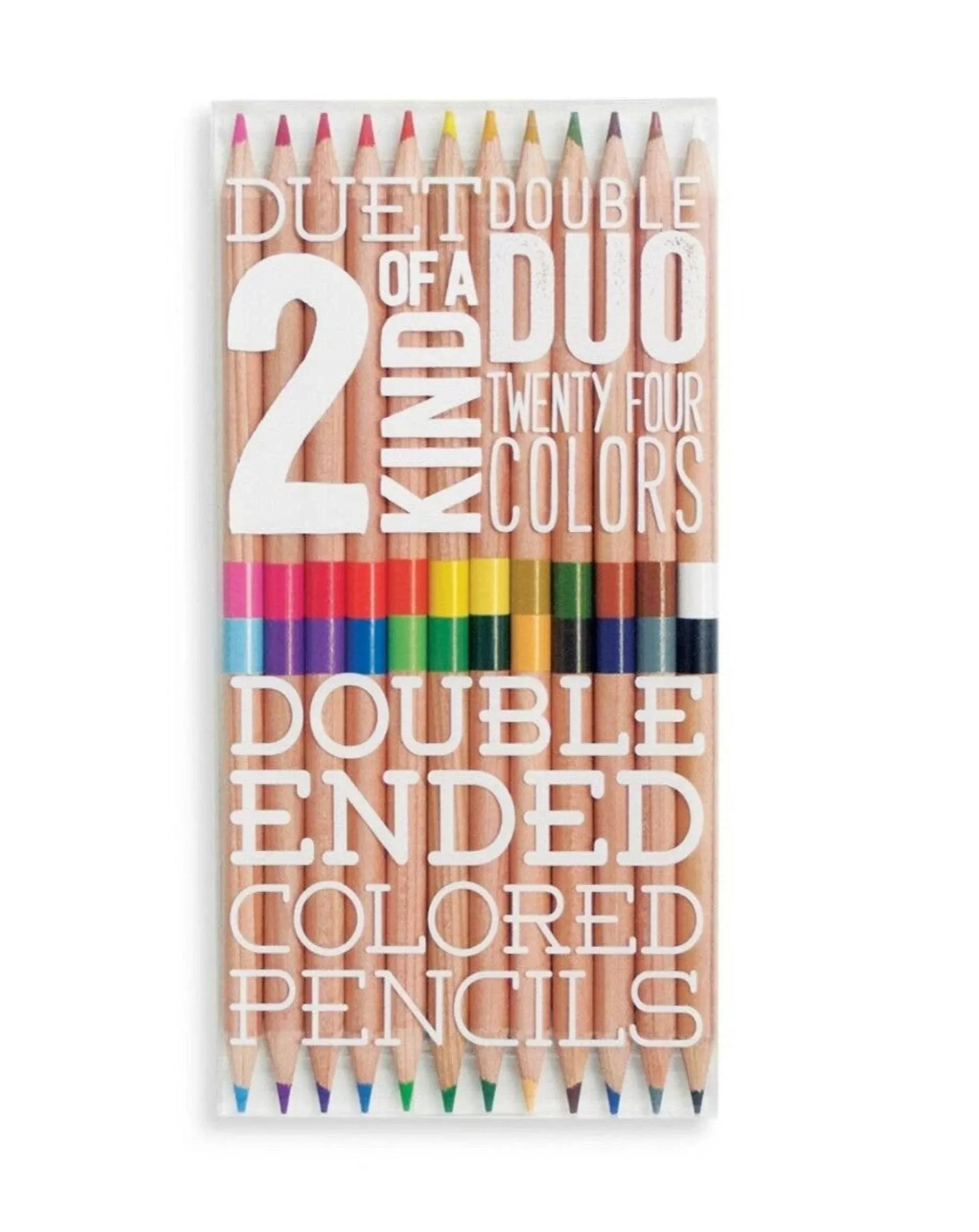 2 of A Kind Double-Ended Colored Pencils