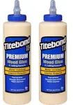 Titebond II Premium Wood Glue 5004, Ideal for Woodworking, Furniture Repair/Assembly, Construction, Home Repair or Modeling, 16 oz