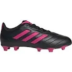 Adidas Youth Goletto VIII FG Soccer Cleats, Black/Pink / 5