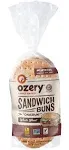 Ozery Bakery Whole Wheat Sandwich Bun, 11.25 Ounce -- 6 per case