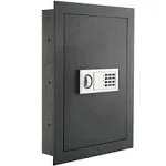 Digital Wall Safe – Flat, Electronic, Steel, Keypad, 2 Manual Override Keys