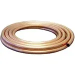 Mueller B & K General-Purpose Utility Grade Copper Tubing Coil 1/2" OD x 15'