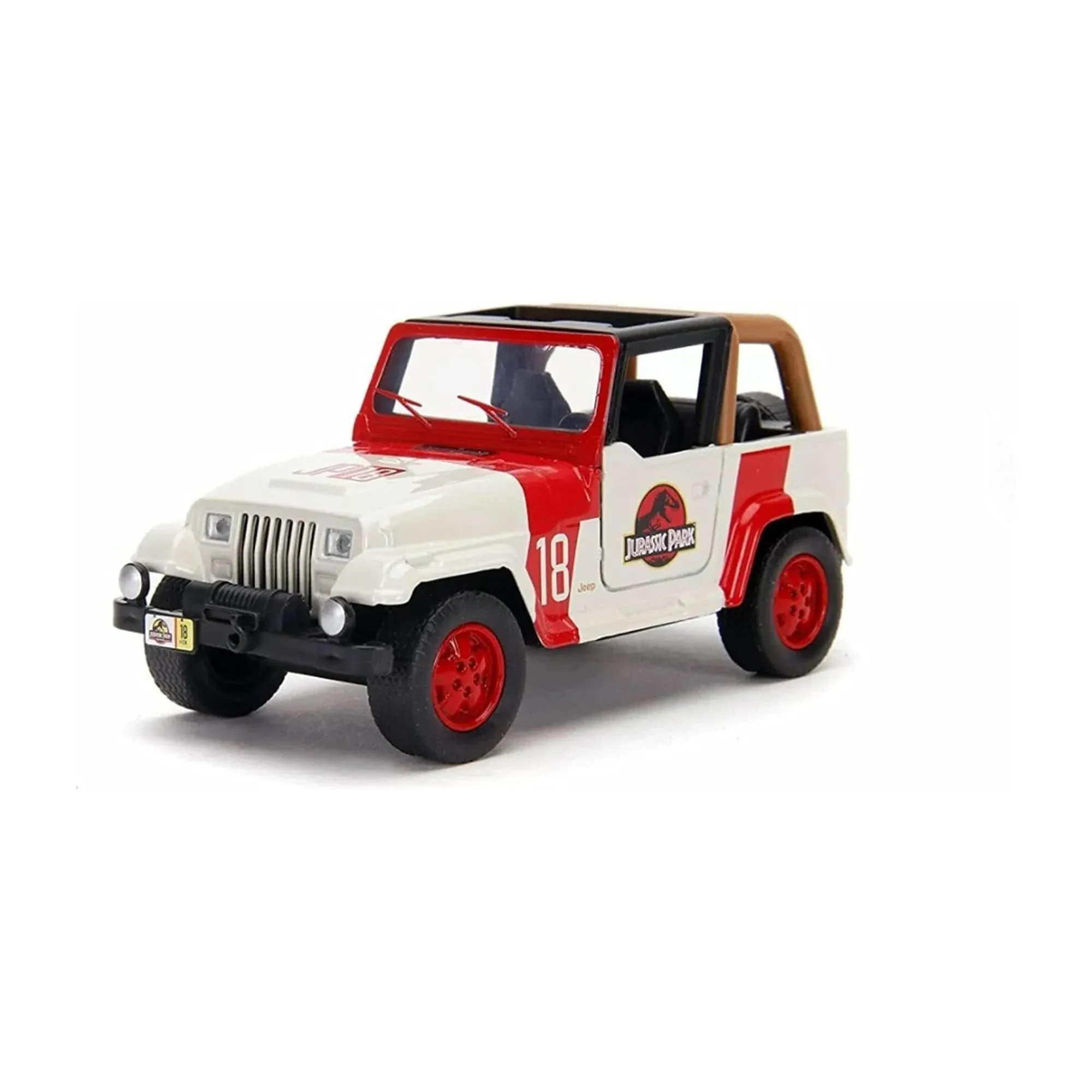 Jurassic Park 1992 Jeep Wrangler 1:32 Scale Hollywood Ride