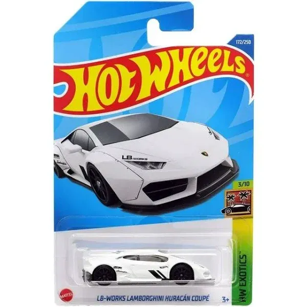 Hot Wheels LB-Work Lamborghini Huracan Coupe, Exotics 3/10