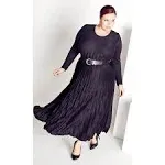 Women's Arnayork Plus Size Skirt Knit Pleat