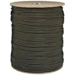 "1000' Foot OD Olive Drab Green Parachute Cord Paracord Type"