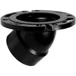 Oatey 43815 Closet Flange, ABS, Black