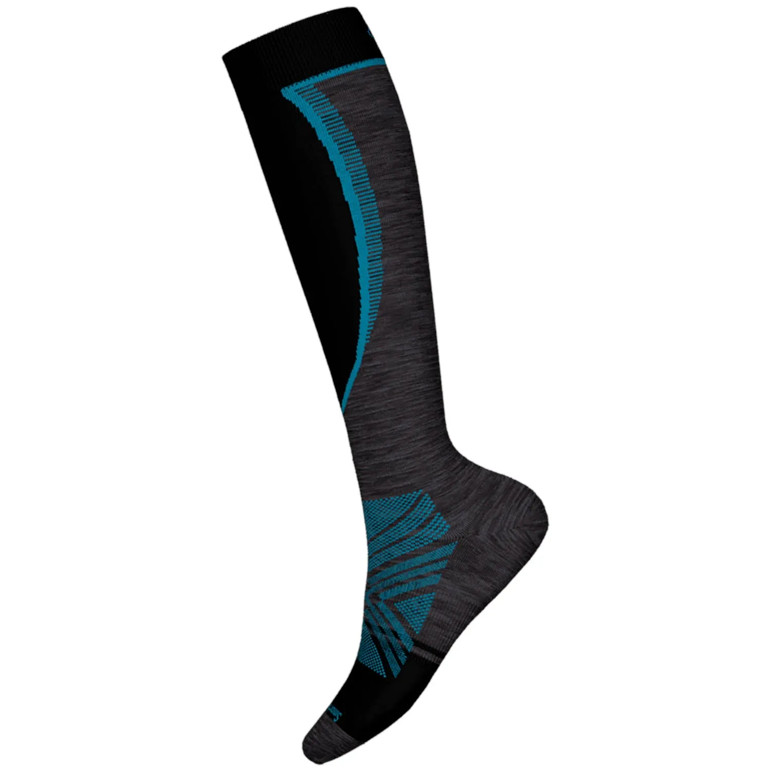 Smartwool Women's Ski Targeted Cushion OTC Socks - Charcoal