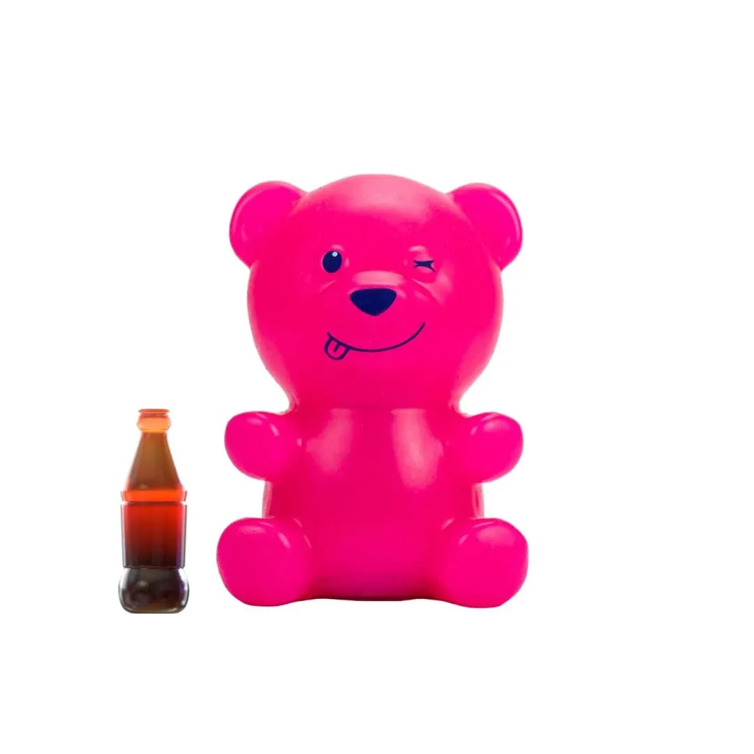 NEW Jiggly Pets Gummymals PINK Interactive Super Squishy Gummy Bear