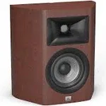 JBL - Studio 610 On-Wall Speakers (Dark Wood, Pair) **SCRATCH & DENT**