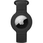 Sahara Black Silicone Wrist Band - Apple AirTag