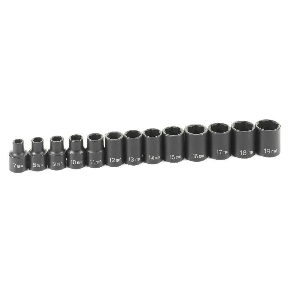 Grey Pneumatic 1213M - 3/8" Drive 13 Piece Standard Metric Set