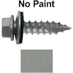 Jake Sales #14 Metal Roofing Screws: (250) Screws x 1-1/2" Galvanized Hex Head ...