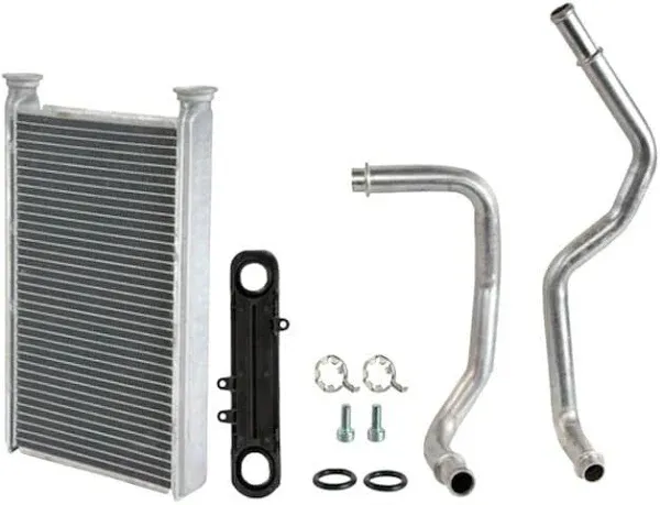 Heater Core - with Inlet and Outlet Pipes - Compatible with 2007-2011 Dodge Nitro