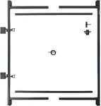 Adjust-A-Gate 47"h/60"-96" W Original Series 2 Rail Adjustable Gate Frame Kit