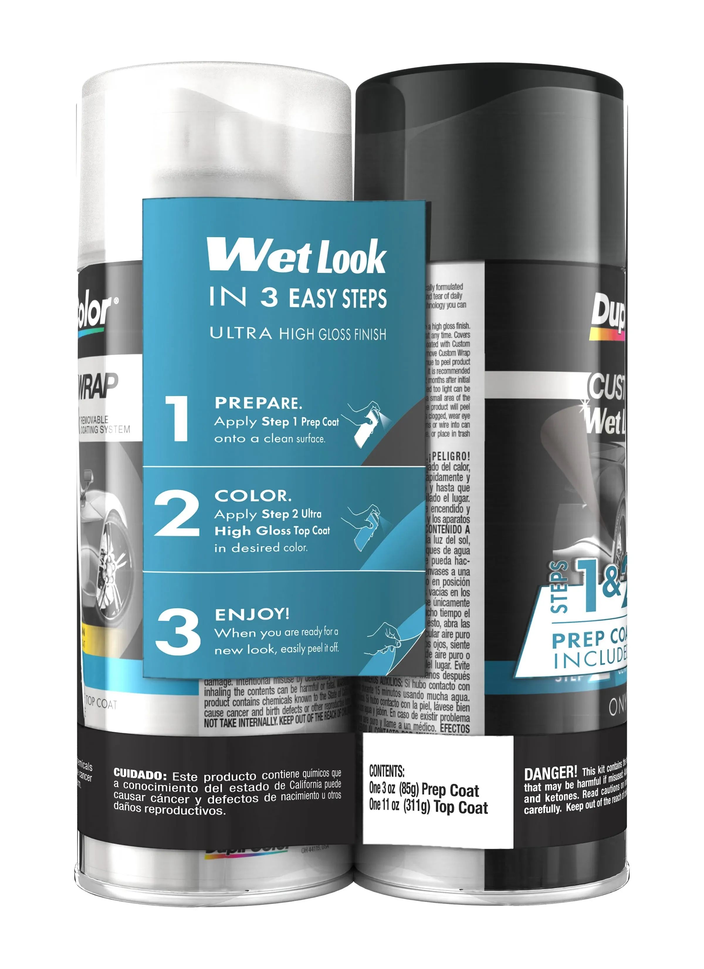 Dupli-Color 11oz Onyx Black Wet Look Spray Paint (CWRC880)