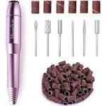 MelodySusie Portable Electric Nail Drill, Professional Nail File Kit for Acrylic