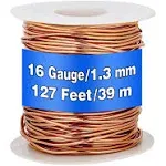 16 Gauge 127 Feet 1 Pound Dead Soft Copper Wire