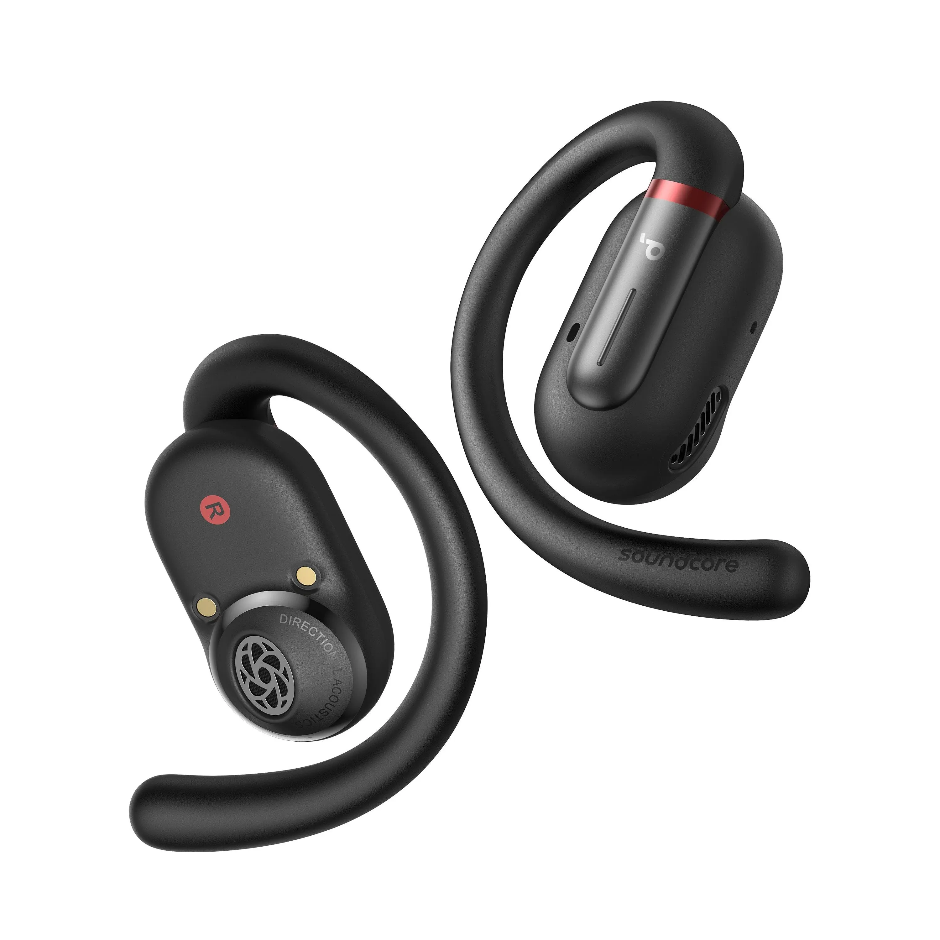 Soundcore by Anker V30i Open-Ear Headphones, Ultra-Comfort, Lightweight Design, Snug Fit, Ergonomic Ear Hooks, Robust Bass, 36H Playtime, Bluetooth