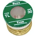 Bussman TL-30PK4 30 Amp TL Edison Plug Time Delay Fuse 4 Count Per Package (3 Pack)