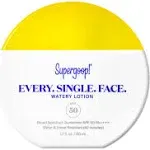 Supergoop! Every. Single. Face. Watery Lotion SPF 50 New! (1.7 floz) Exp 11/23