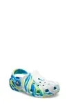 Crocs Classic Marbled Navy Toddler Boys' Clog Shoes, Size: 8