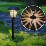 MAGGIFT 8 Pack Outdoor Solar Lights for Yard Waterproof, Solar Pathway Lights for Patio, Solar Garden Lights for Yard, Solar Powered Outdoor Lights for Driveway