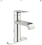 Moen Genta Single Handle Bathroom Faucet Chrome, WS84760