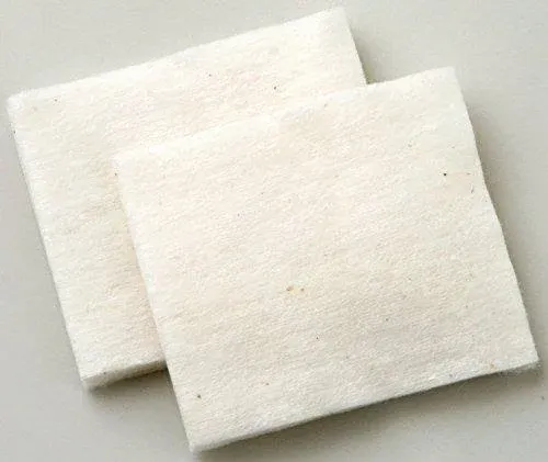 Japanese Organic Cotton Pads 100 Pieces 100% Organic Unbleached [Made in Japan] (4 Packs)